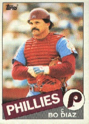 1985 Topps Baseball Cards      737     Bo Diaz